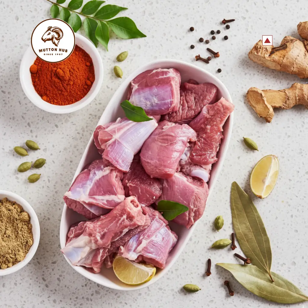 Mutton Biryani Cut (Special Pieces)