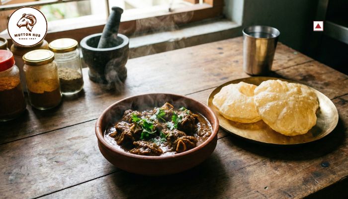 Mutton Kosha Mangsho Recipe: Authentic B...
