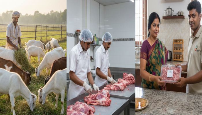 From Farm to Kitchen: How Fresh Mutton Reaches Your Home