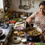 Image showing common mutton cooking mistakes and properly cooked mutton curry